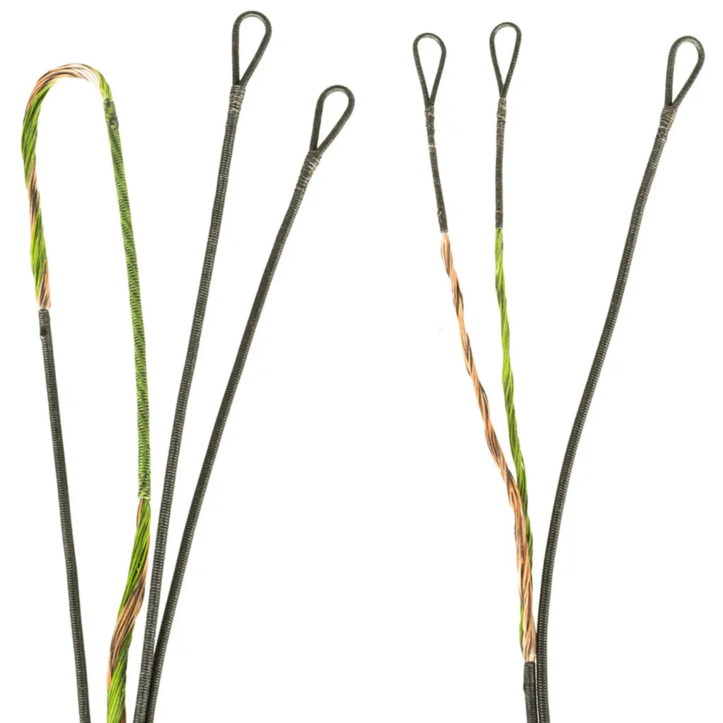 FirstString Premium String Kit (Green/ Brown Bowtech Carbon Icon)