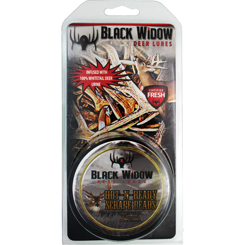 Black Widow Scrape Beads (Red Label 2 oz.)