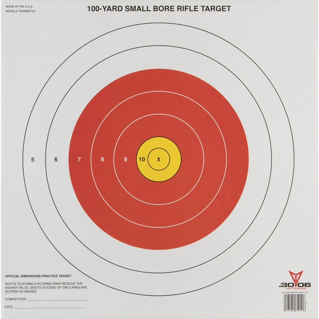 30-06 Small Bore Rifle Target