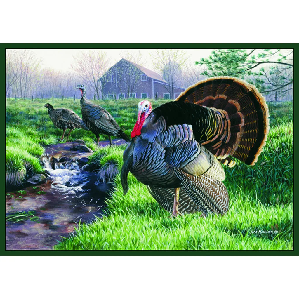 Custom Printed Rug – Wild Turkey