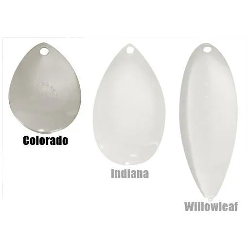 Hildebrandt Genuine Premium Blades: Colorado Style (Nickel)