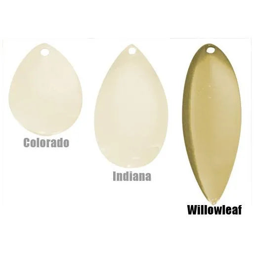 Hildebrandt Genuine Premium Blades: Willow Style (Gold)