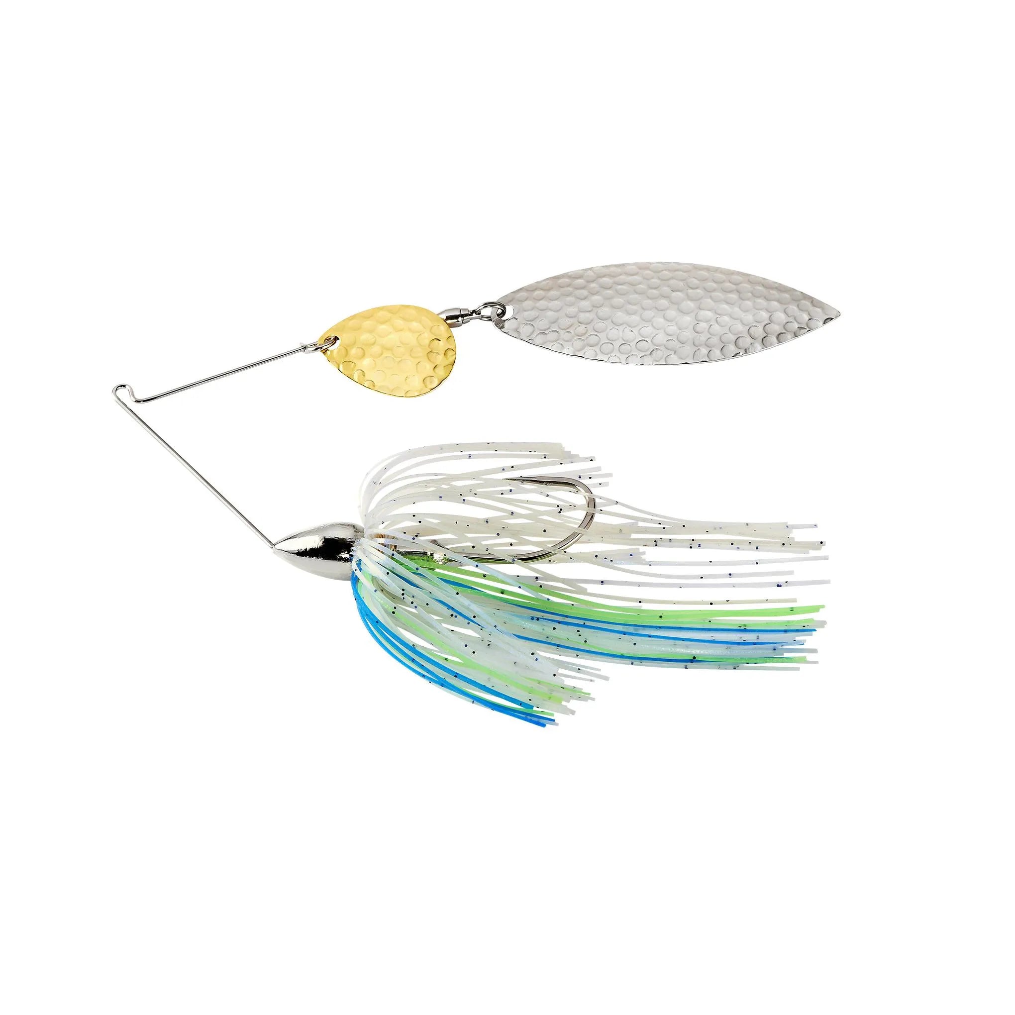 War Eagle Nickel Frame Hammered Tandem Willow Spinnerbait (1/2 oz)