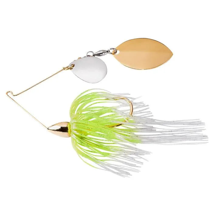 War Eagle Gold Frame Finesse Colorado / Turtleback Spinnerbait (5/16 oz)