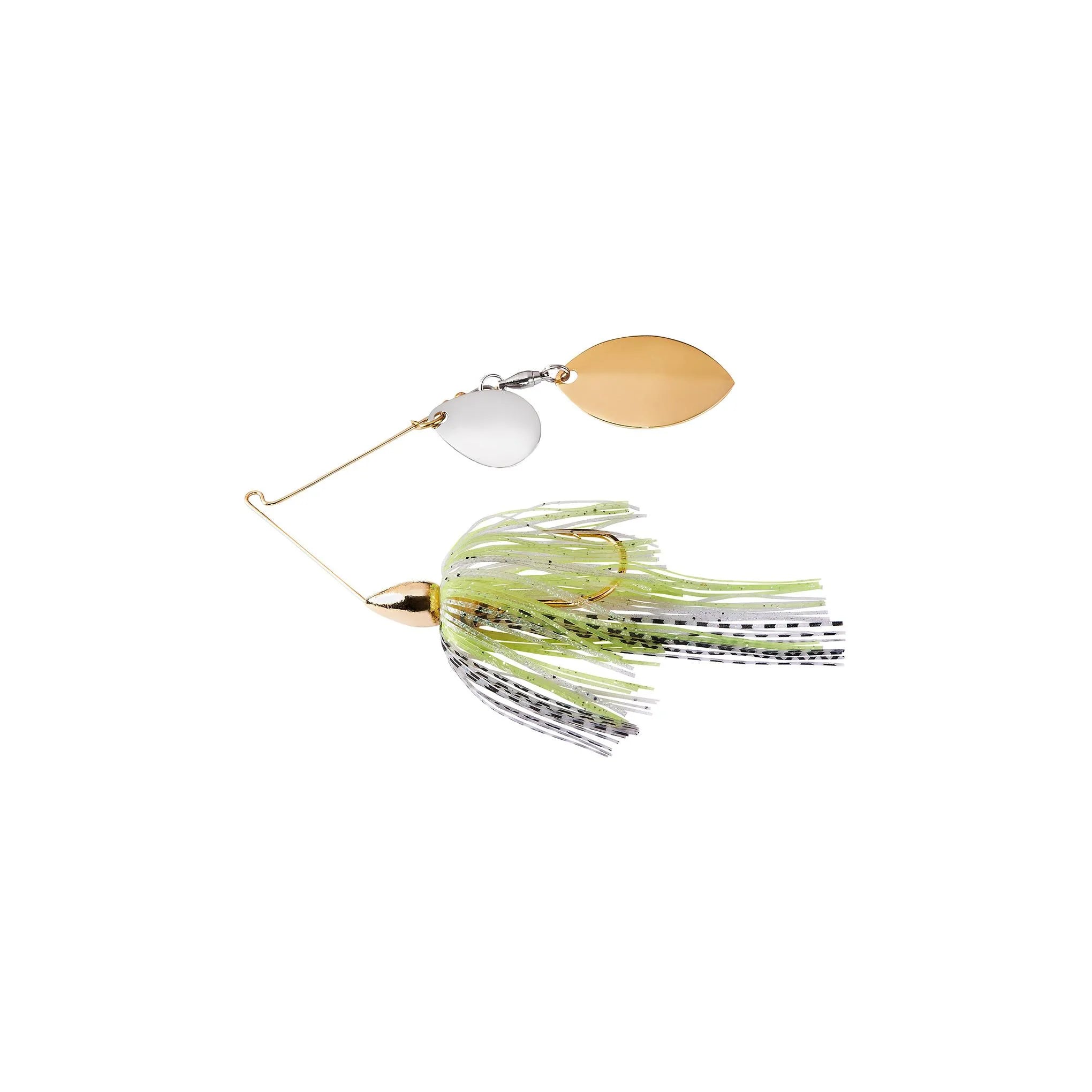 War Eagle Gold Frame Finesse Colorado / Turtleback Spinnerbait (5/16 oz)